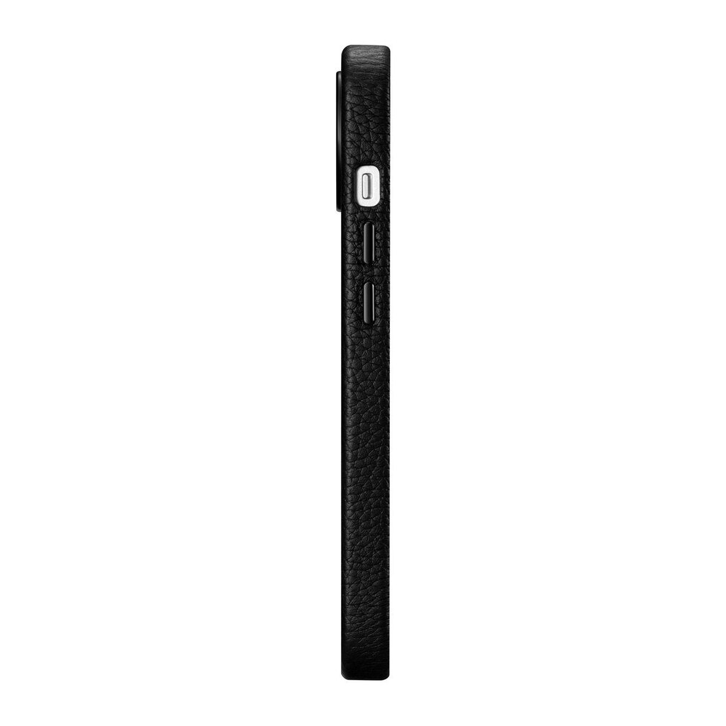 iCarer Litchi Leather iPhone 14 Magnetic MagSafe Black (WMI14220709-BK) цена и информация | Telefoni kaaned, ümbrised | kaup24.ee