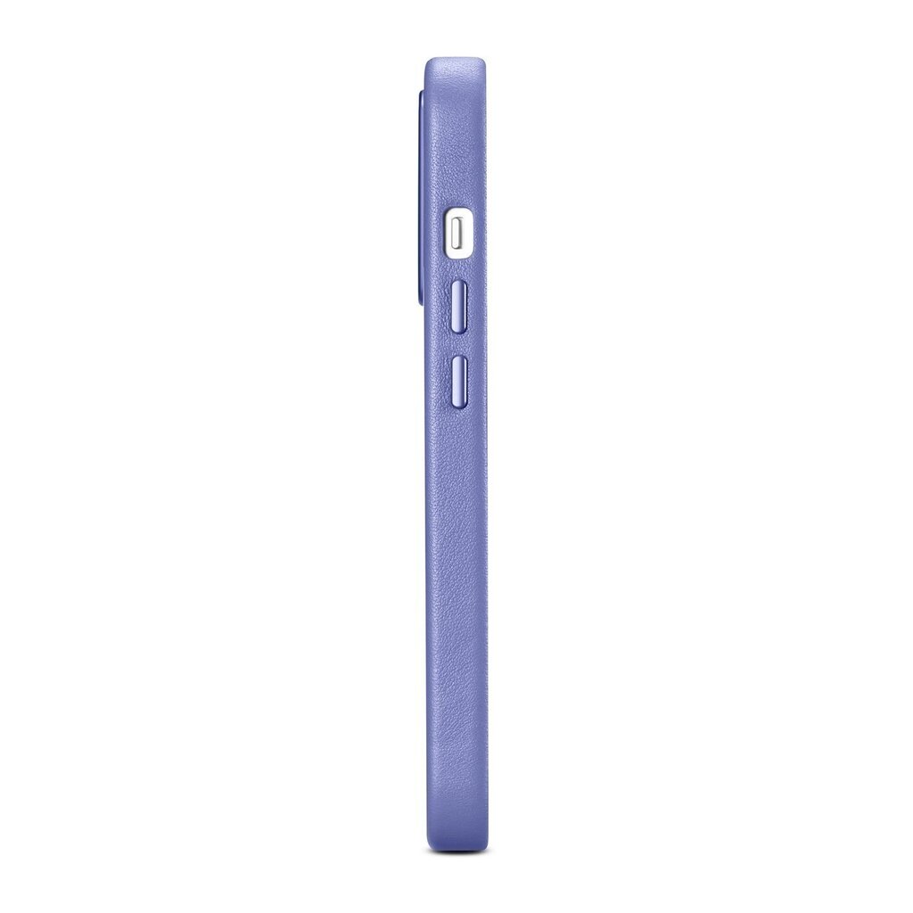 iCarer Leather iPhone 14 Pro Max Light Purple (WMI14220708-LP) (MagSafe Compatible) цена и информация | Telefoni kaaned, ümbrised | kaup24.ee