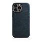 iCarer Leather iPhone 14 Pro Max Magnetic Leather with MagSafe Dark Blue (WMI14220704-BU) цена и информация | Telefoni kaaned, ümbrised | kaup24.ee