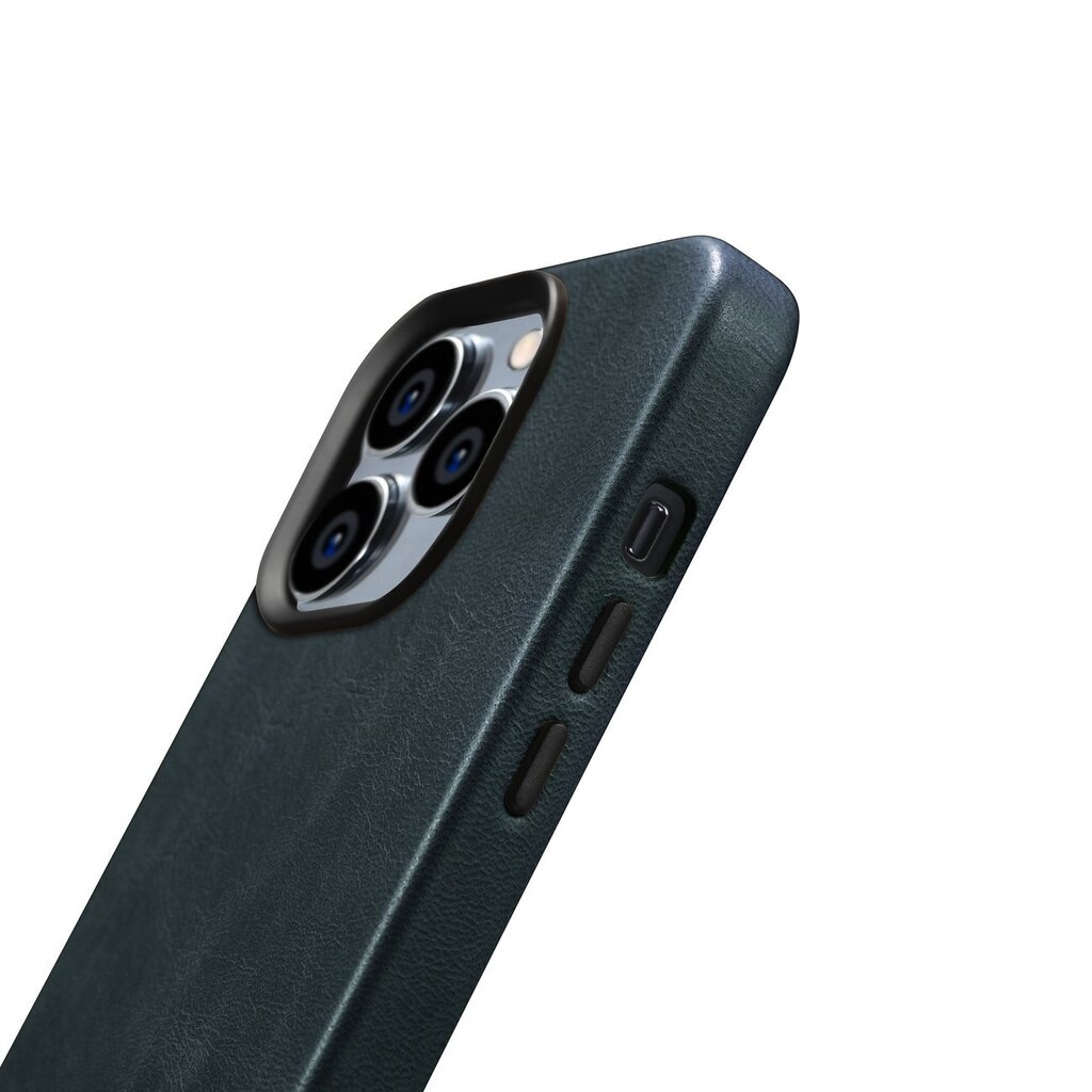 iCarer Leather iPhone 14 Pro Max Magnetic Leather with MagSafe Dark Blue (WMI14220704-BU) hind ja info | Telefoni kaaned, ümbrised | kaup24.ee