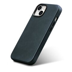 Кожаный чехол iCarer для iPhone14 Plus с магнитной кожей и MagSafe, темно-синий (WMI14220703-BU) цена и информация | Чехлы для телефонов | kaup24.ee
