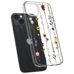 Чехол Spigen Cyrill Cecile для Apple iPhone 14, с рисунком Flower Garden, прозрачный цена и информация | Чехлы для телефонов | kaup24.ee