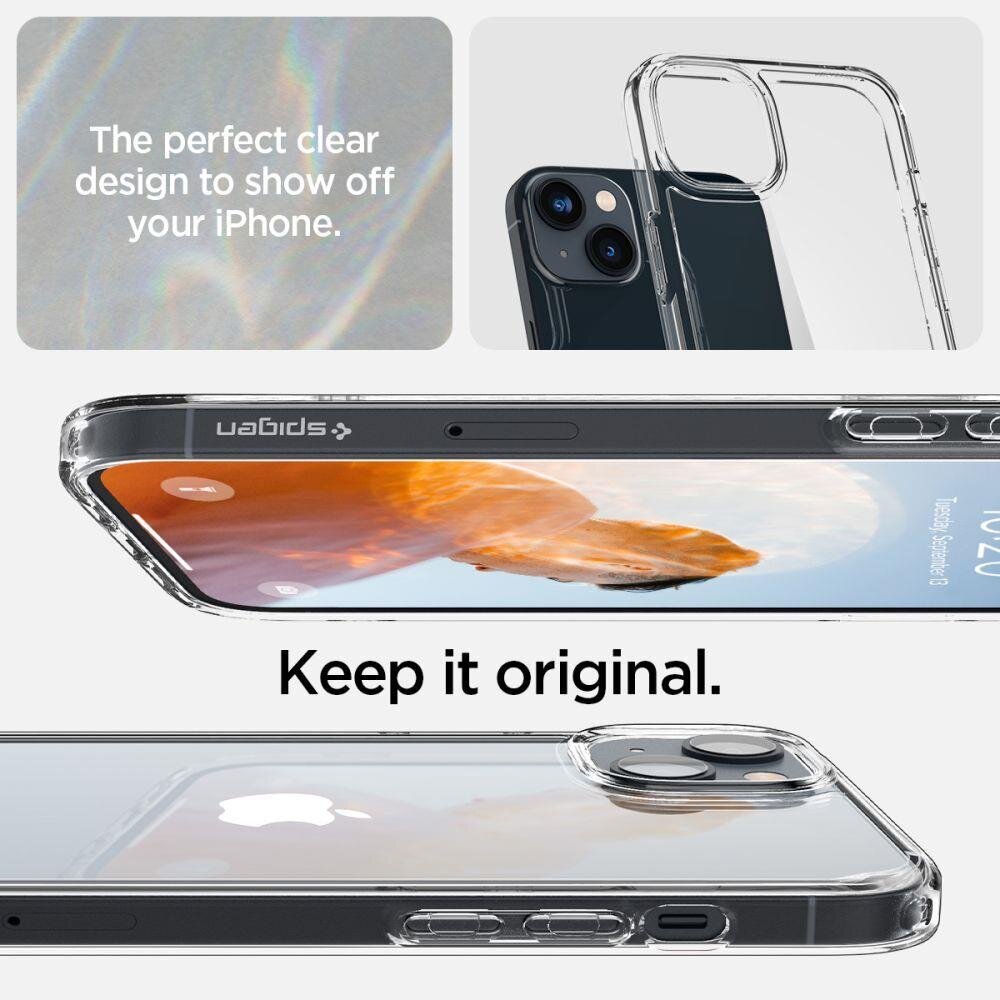 Spigen Ultra Hybrid iPhone 14 Crystal Clear цена и информация | Telefoni kaaned, ümbrised | kaup24.ee