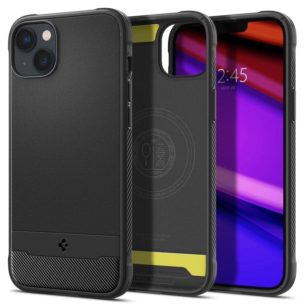 Spigen Rugged Armor iPhone 14 Black hind ja info | Telefoni kaaned, ümbrised | kaup24.ee