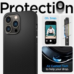 Spigen Armor iPhone 14 Pro Black hind ja info | Telefoni kaaned, ümbrised | kaup24.ee