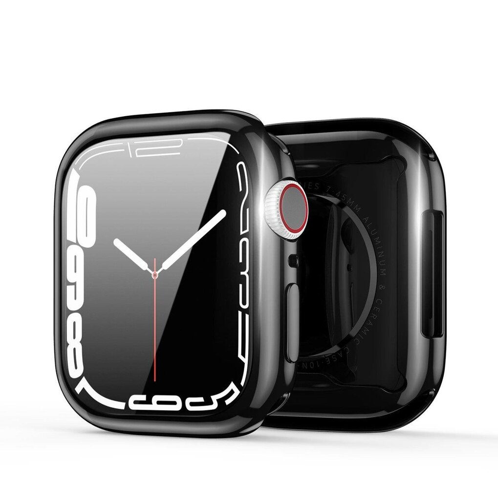Dux Ducis Samo Case kellale Apple Watch 6 44mm / Watch 5 44mm / Watch 4 44mm / Watch SE 44mm, must цена и информация | Nutikellade ja nutivõrude tarvikud | kaup24.ee