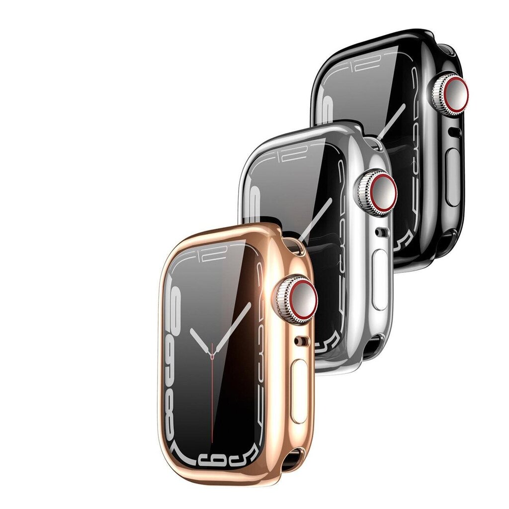 Dux Ducis Samo Case kellale Apple Watch 6 44mm / Watch 5 44mm / Watch 4 44mm / Watch SE 44mm, must цена и информация | Nutikellade ja nutivõrude tarvikud | kaup24.ee