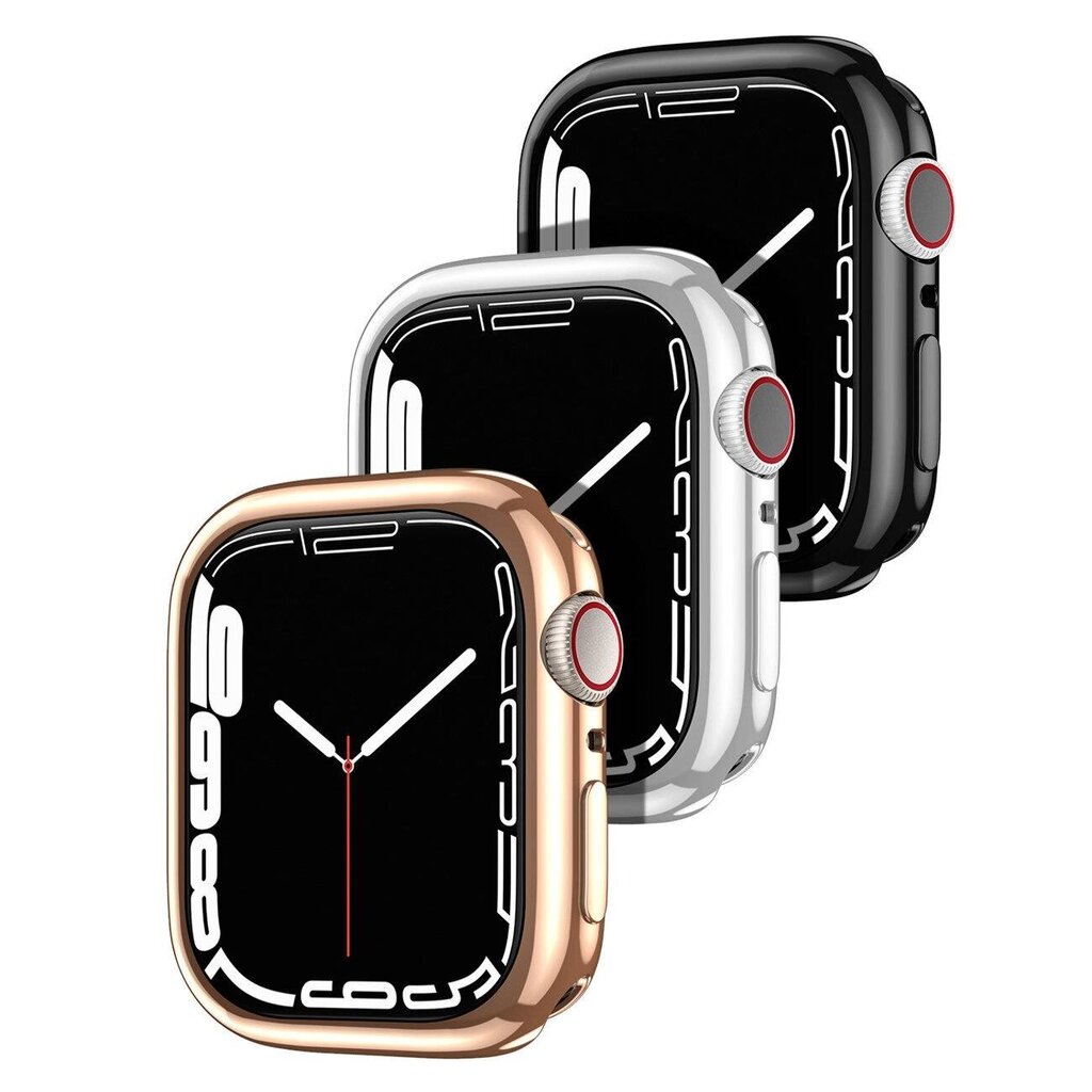 Dux Ducis Samo Case kellale Apple Watch 6 44mm / Watch 5 44mm / Watch 4 44mm / Watch SE 44mm, must цена и информация | Nutikellade ja nutivõrude tarvikud | kaup24.ee