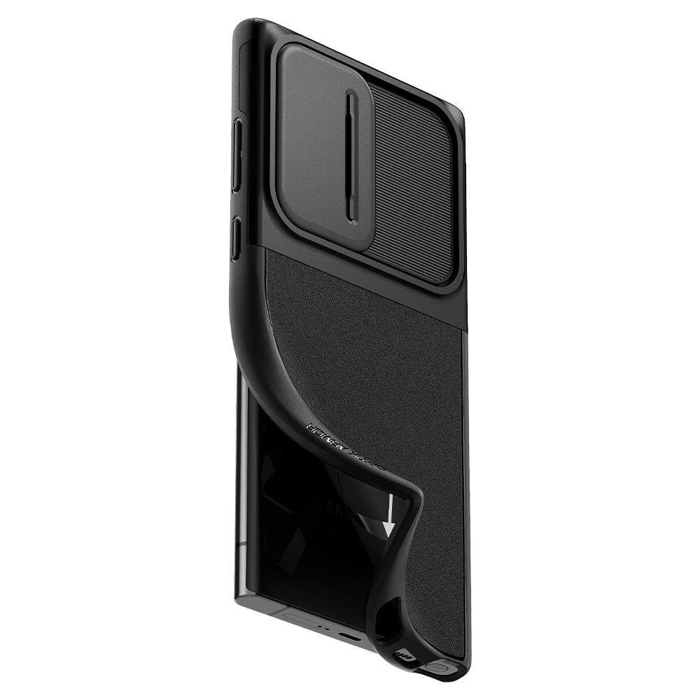 Spigen Optik Armor Galaxy S22 ULTRA Black hind ja info | Telefoni kaaned, ümbrised | kaup24.ee