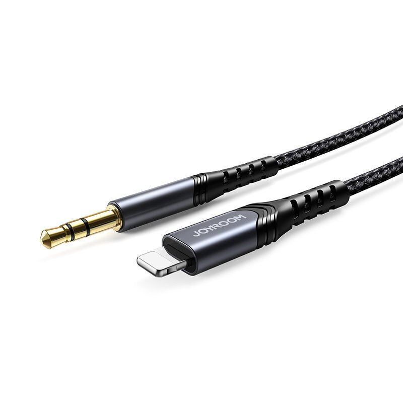 Joyroom stereo audio AUX 3,5 mm mini jack - Lightning for iPhone iPad 1 m (SY-A02) hind ja info | Mobiiltelefonide kaablid | kaup24.ee