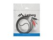 Lanberg, MiniJack 3,5 mm - 2 x RCA, 1,5 m цена и информация | Kaablid ja juhtmed | kaup24.ee