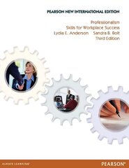 Professionalism: Skills for Workplace Success: Pearson New International Edition 3rd edition hind ja info | Ühiskonnateemalised raamatud | kaup24.ee