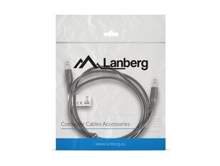 Lanberg CA-MJMJ-10CC-0012-BK цена и информация | Кабели и провода | kaup24.ee
