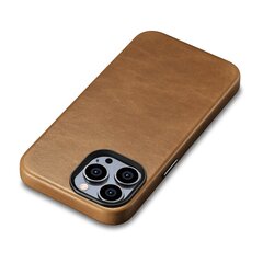 Кожаный чехол iCarer для iPhone 14 Pro с магнитом и MagSafe, коричневый (WMI14220702-TN) цена и информация | Чехлы для телефонов | kaup24.ee