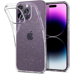 Чехол Spigen Liquid Crystal для iPhone 14 Pro Max, с блестками, прозрачный цена и информация | Чехлы для телефонов | kaup24.ee