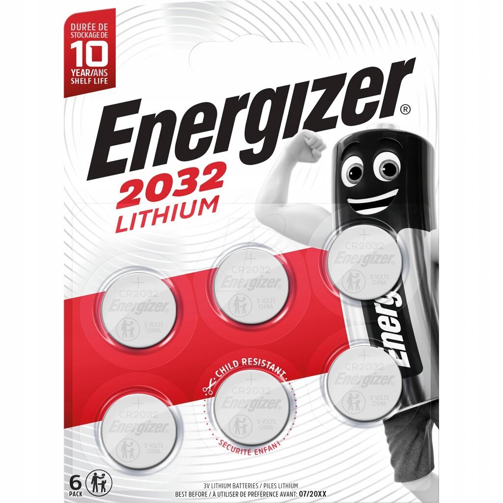 Energizer 435853, 6 tk. цена и информация | Patareid | kaup24.ee
