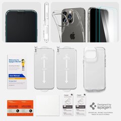 Spigen Crystal Pack iPhone 14 Pro Max Clear hind ja info | Telefoni kaaned, ümbrised | kaup24.ee