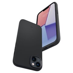 Spigen Silicone Fit iPhone 14 Plus Black hind ja info | Telefoni kaaned, ümbrised | kaup24.ee