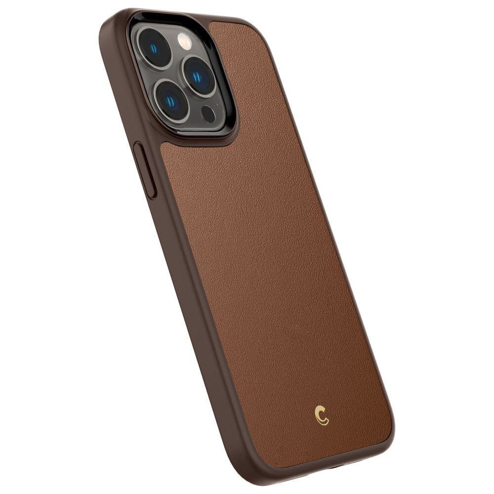 Spigen Cyrill Kajuk iPhone 14 Pro Max safe Brown цена и информация | Telefoni kaaned, ümbrised | kaup24.ee