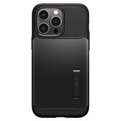 Чехол Spigen Slim Armor для iPhone 14 Pro Max, черный цена и информация | Чехлы для телефонов | kaup24.ee