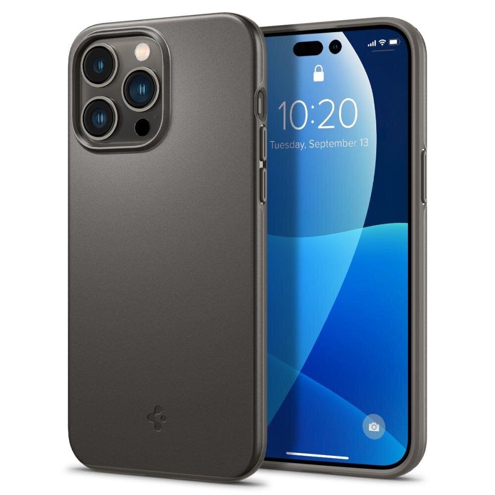 Spigen Thin Fit iPhone 14 Pro Max GUNMETAL hind ja info | Telefoni kaaned, ümbrised | kaup24.ee