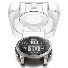 Kaitseklaas Spigen Garmin Fenix 7S-le hind ja info | Nutikellade ja nutivõrude tarvikud | kaup24.ee