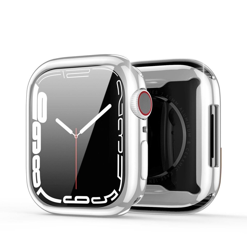 Dux Ducis Samo Case kellale Apple Watch 6 40mm / Watch 5 40mm / Watch 4 40mm / Watch SE 40mm, hõbedane hind ja info | Nutikellade ja nutivõrude tarvikud | kaup24.ee