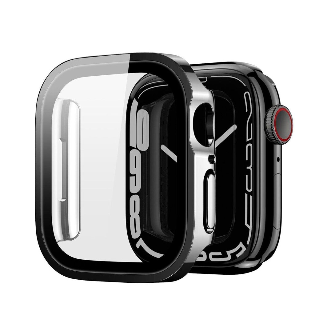 Dux Ducis Hamo Apple Watch 7-le 41mm, must hind ja info | Nutikellade ja nutivõrude tarvikud | kaup24.ee