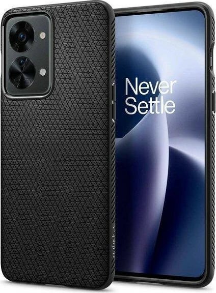 Spigen Liquid Air OnePlus Nord 2T 5G /Black ACS05246 цена и информация | Telefoni kaaned, ümbrised | kaup24.ee