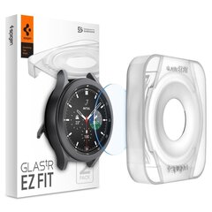 Kaitseklaas Spigen Samsung Galaxy Watch 4 46mm jaoks цена и информация | Аксессуары для смарт-часов и браслетов | kaup24.ee