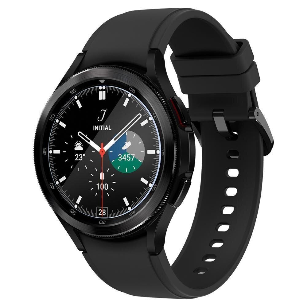 Kaitseklaas Spigen Samsung Galaxy Watch 4 46mm jaoks цена и информация | Nutikellade ja nutivõrude tarvikud | kaup24.ee