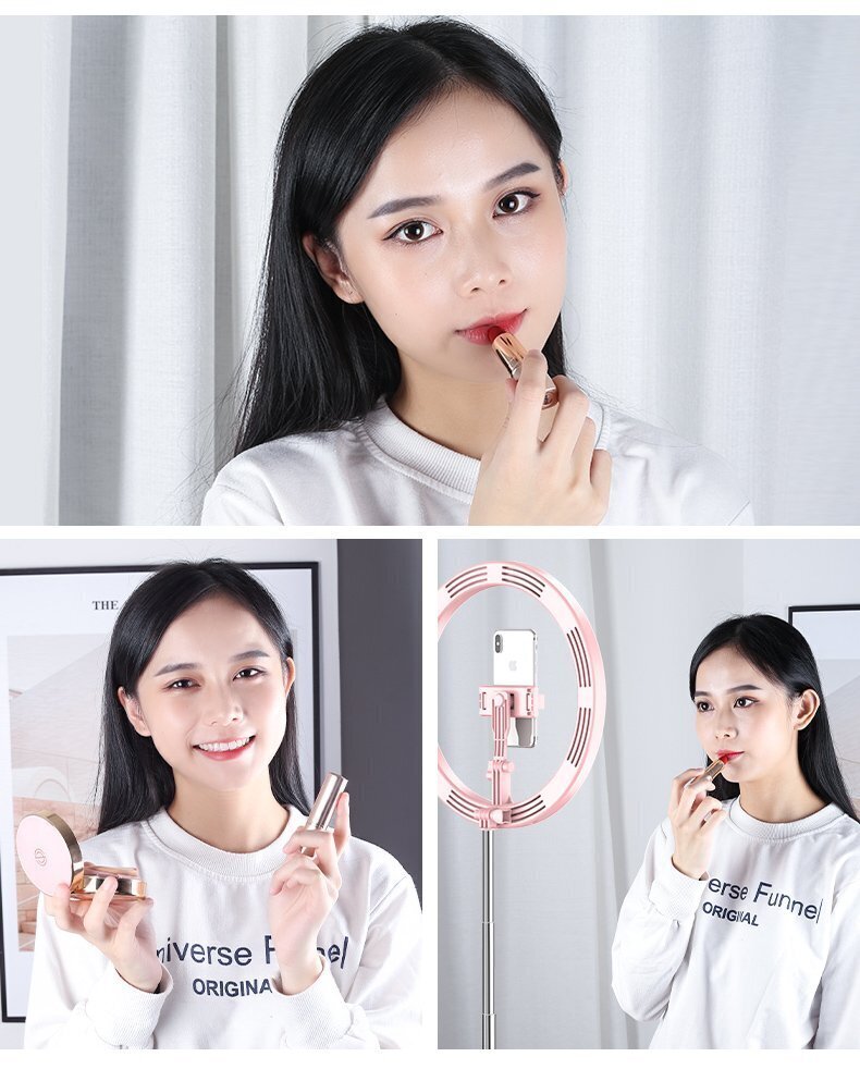 LED selfie ring 52 - 170 cm hind ja info | Fotovalgustuse seadmed | kaup24.ee