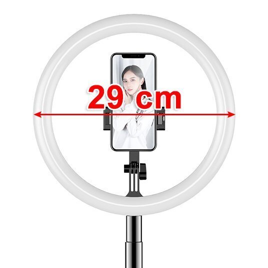 LED selfie ring 52 - 170 cm hind ja info | Fotovalgustuse seadmed | kaup24.ee