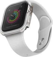 Uniq Valencia Apple Watch Series 5/ 4 40mm, hõbedane hind ja info | Nutikellade ja nutivõrude tarvikud | kaup24.ee