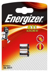 Energizer E11A patareid, 2 tk. hind ja info | Patareid | kaup24.ee
