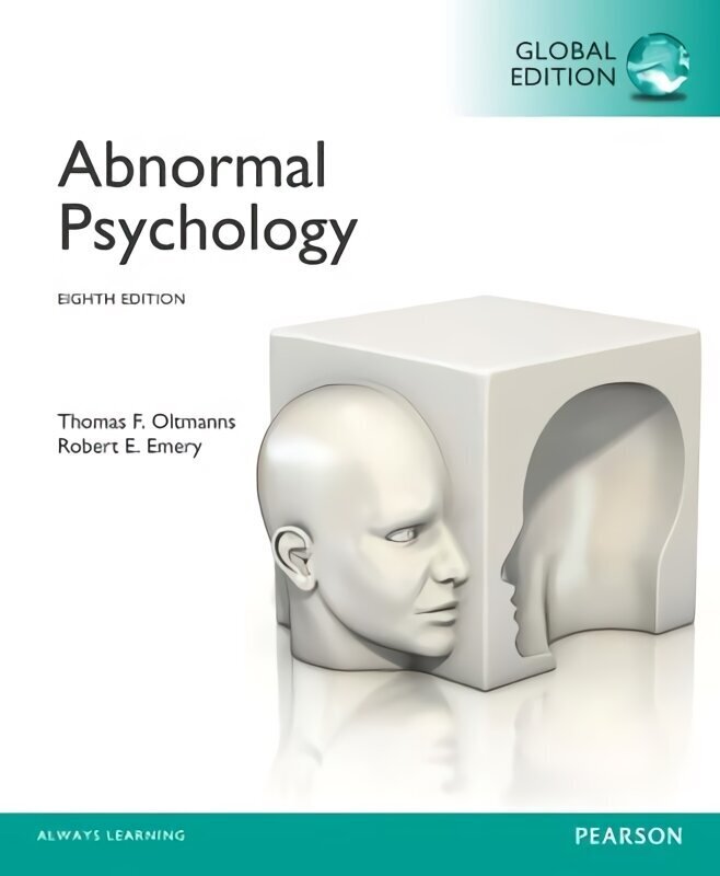 Abnormal Psychology, Global Edition 8th edition hind ja info | Ühiskonnateemalised raamatud | kaup24.ee