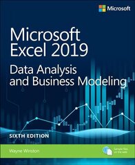 Microsoft Excel 2019 Data Analysis and Business Modeling 6th edition hind ja info | Majandusalased raamatud | kaup24.ee