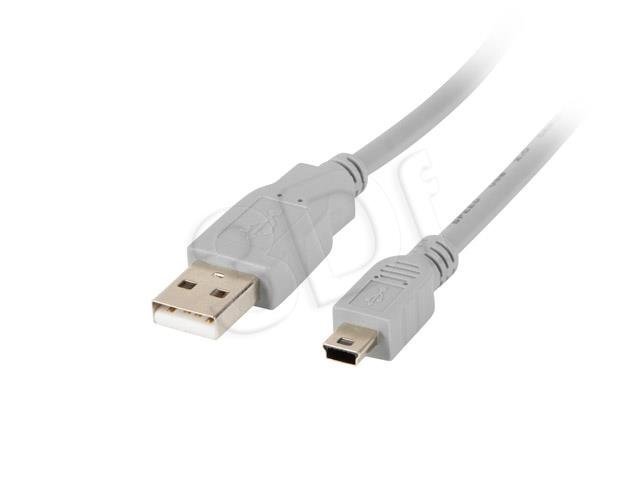 USB 2.0 A-Mini USB B Kaabel Lanberg CA-USBK-10CC-0018-S (1,8 m) цена и информация | Kaablid ja juhtmed | kaup24.ee