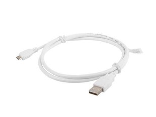 Lanberg CA-USBM-10CC-0010, Micro USB/USB-A, 1 м цена и информация | Кабели и провода | kaup24.ee