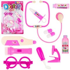 Arstikomplekt, roosa hind ja info | Tüdrukute mänguasjad | kaup24.ee