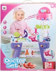 Arstikomplekt, 34 o. hind ja info | Tüdrukute mänguasjad | kaup24.ee