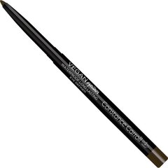 Водостойкий контурный карандаш для глаз с точилкой Constance Carroll Vegan Eyeliner 02 Коричневый, 1 шт. цена и информация | Тушь, средства для роста ресниц, тени для век, карандаши для глаз | kaup24.ee