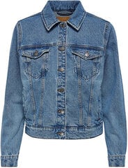 Женская джинсовая куртка JDYDREW 15231429 Medium Blue Denim цена и информация | Женские пиджаки | kaup24.ee