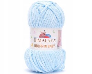 Lõng Himalaya Dolphin Baby 306, helesinine цена и информация | Принадлежности для вязания | kaup24.ee