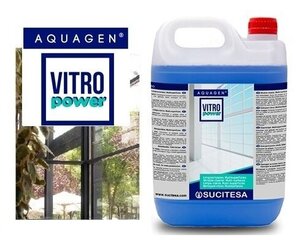 Aknapesuvahend ammoniaagiga Aquagen Vitro Power, 5 L hind ja info | Puhastusvahendid | kaup24.ee