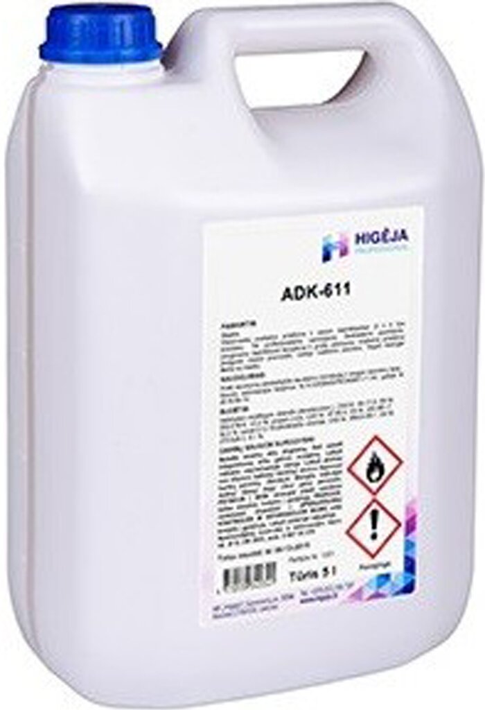 Pindade desinfektsioonivahend ADK-611 5L цена и информация | Esmaabi | kaup24.ee