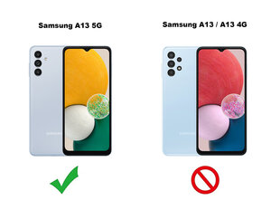 Силиконовый чехол для Samsung Galaxy A13 5G SoundBerry, черный цена и информация | Чехлы для телефонов | kaup24.ee
