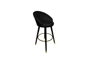 Барный стул Glam, черный цена и информация | Стулья для кухни и столовой | kaup24.ee
