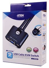 Aten CS22U цена и информация | Адаптер Aten Video Splitter 2 port 450MHz | kaup24.ee