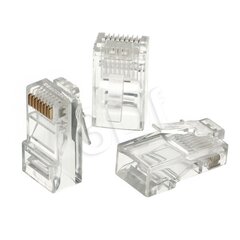 A-Lan, RJ45 Cat5E, 100 шт. цена и информация | Кабели и провода | kaup24.ee